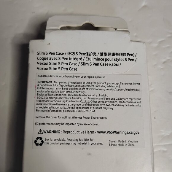 Galaxy Z Fold5 Slim S-pen Case, Graphite - Picture 15 of 16